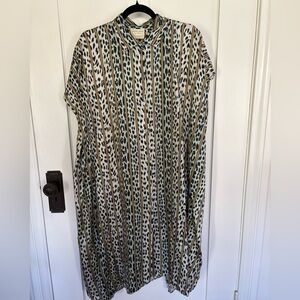 Giada Forte Leopard Print Dress Size II
